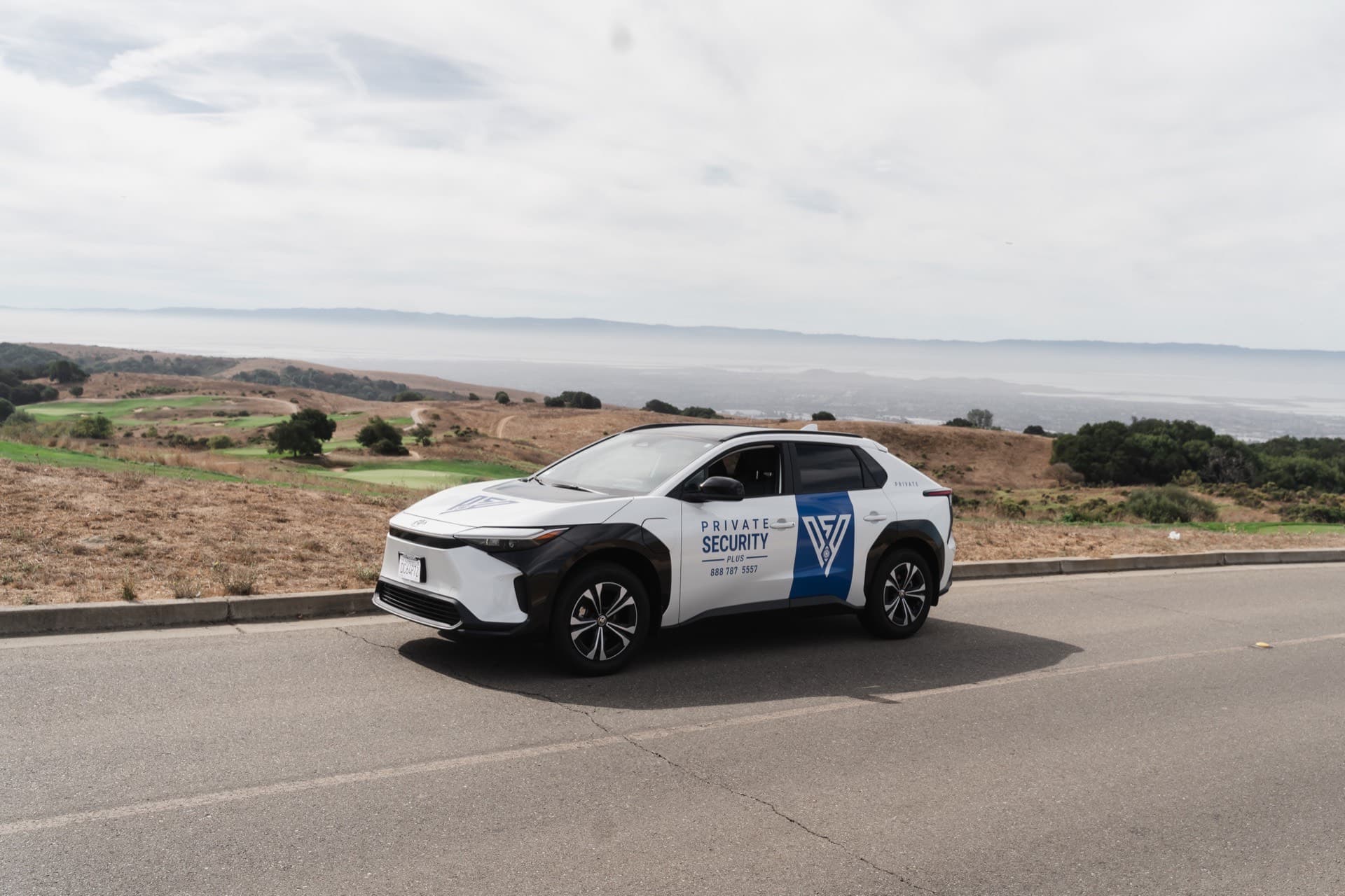 PSP branded patrol vehicle on patrol in California
